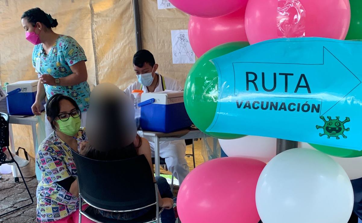 Anuncian segunda etapa de vacunación contra Covid en menores de 5 a 8 años en SLP