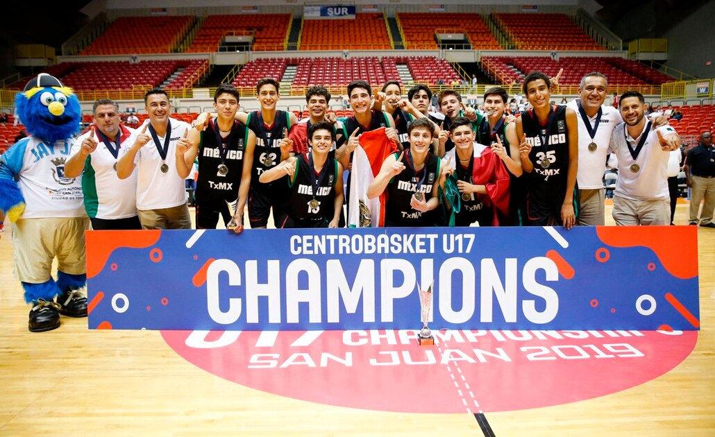 México sub 17 de basquetbol se corona campeón
