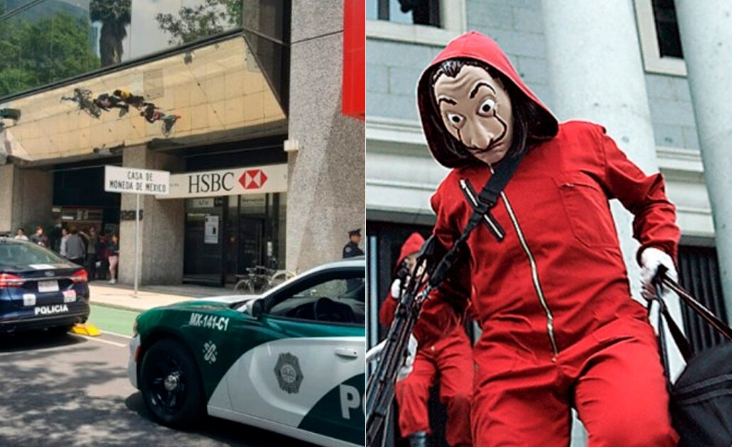 Como en La casa de papel, asaltan Casa de Moneda en México