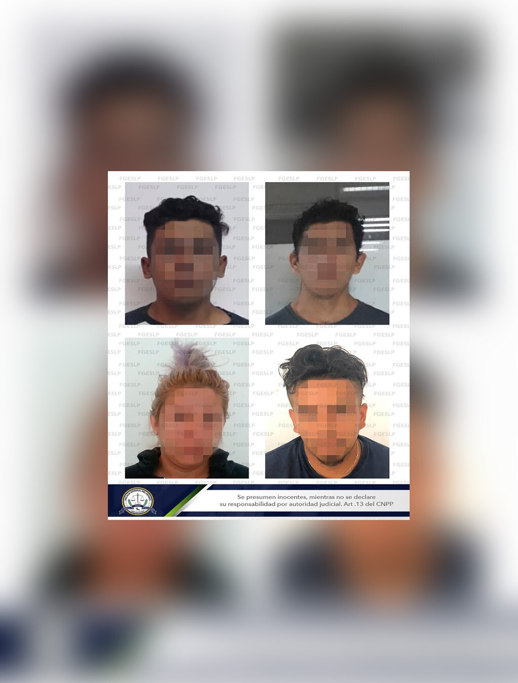 Foto: Fiscalía General del Estado de San Luis Potosí.