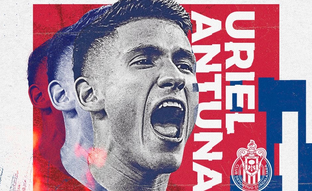 Chivas hace oficial la llegada de Uriel Antuna