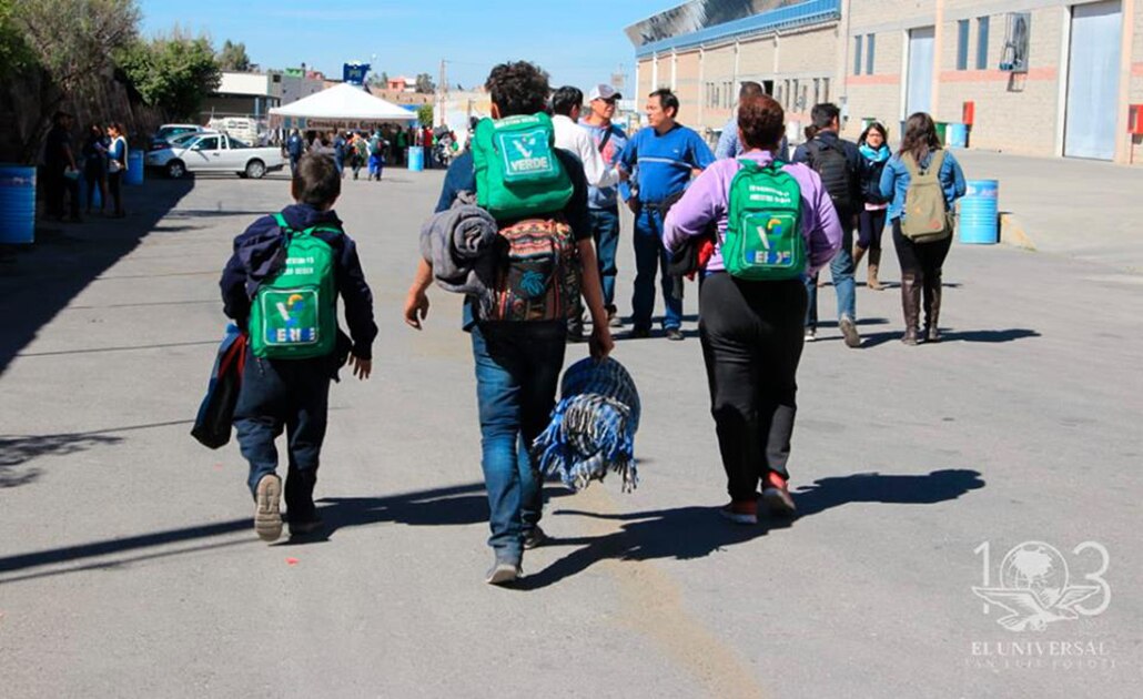 Protección Civil atendió a mil 803 migrantes en su paso por SLP 