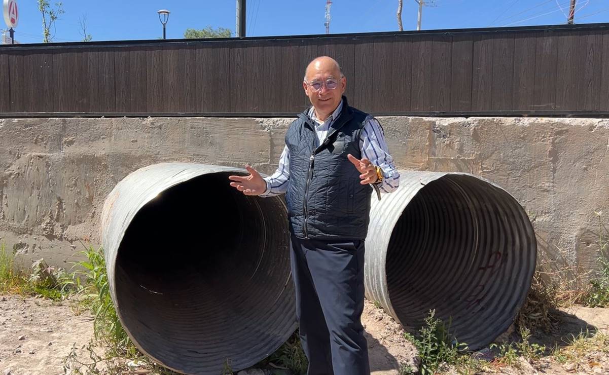 Galindo desmiente que colector de Himalaya cause la contaminación del Lago Mayor en el Parque Tangamanga