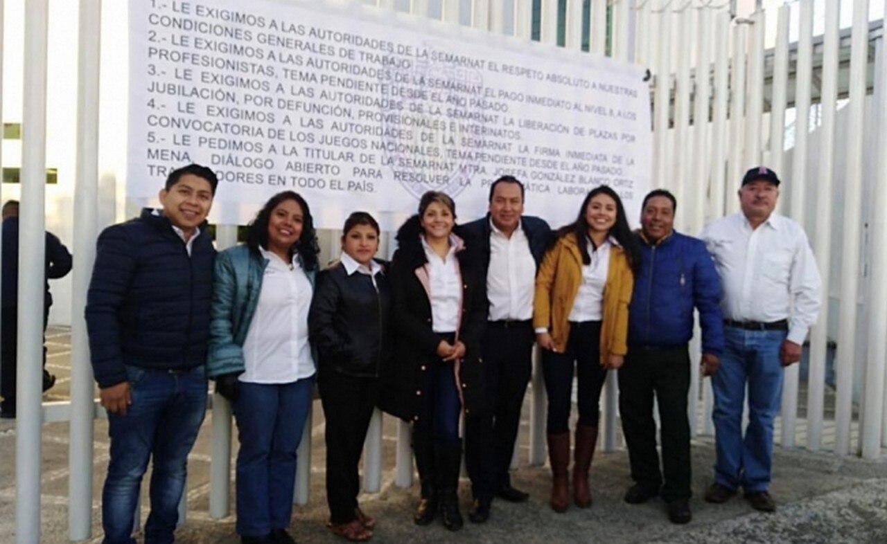 Trabajadores de Semarnat llaman a paro por despidos a nivel Nacional