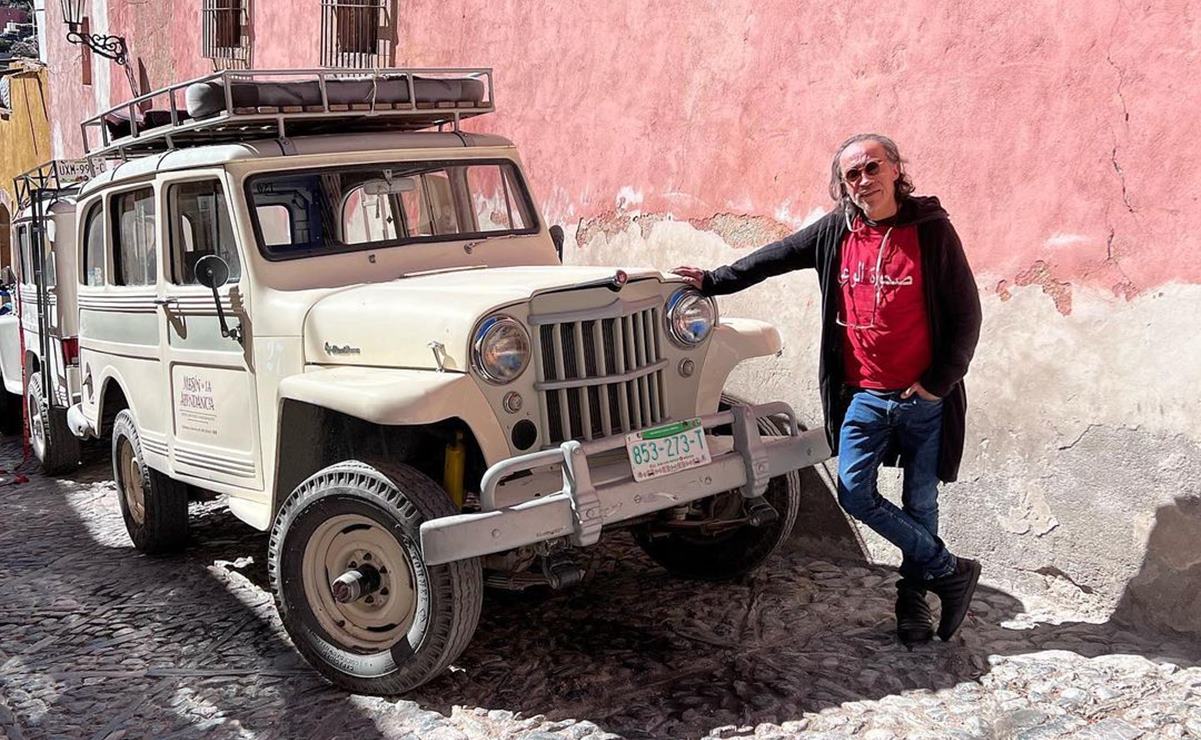 VIDEO. El actor mexicano Roberto Sosa se pasea por Real de Catorce. Foto: Roberto Sosa