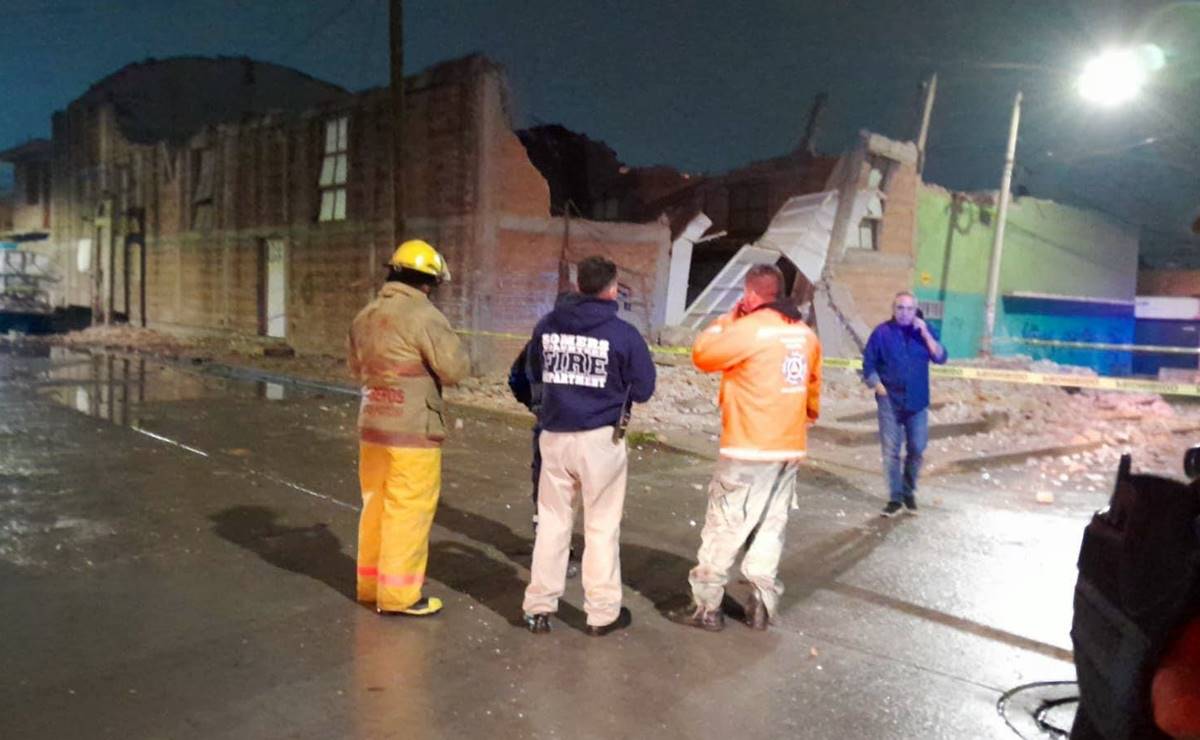 Por humedad, colapsa una iglesia en la capital de San Luis Potosí