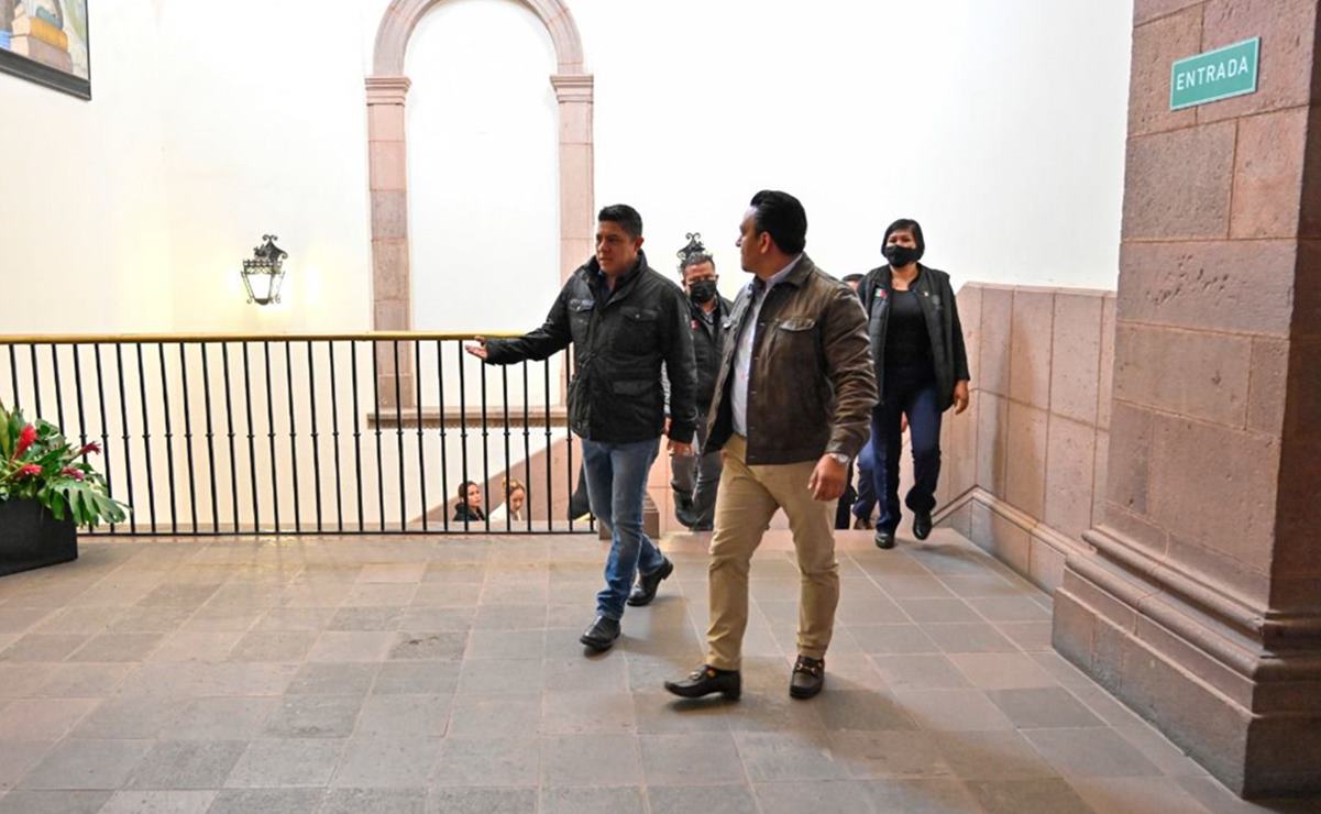 Descarta Ricardo Gallardo daños en SLP tras sismo de 7.4 grados; inician recorridos de supervisión. Fotos: Especiales