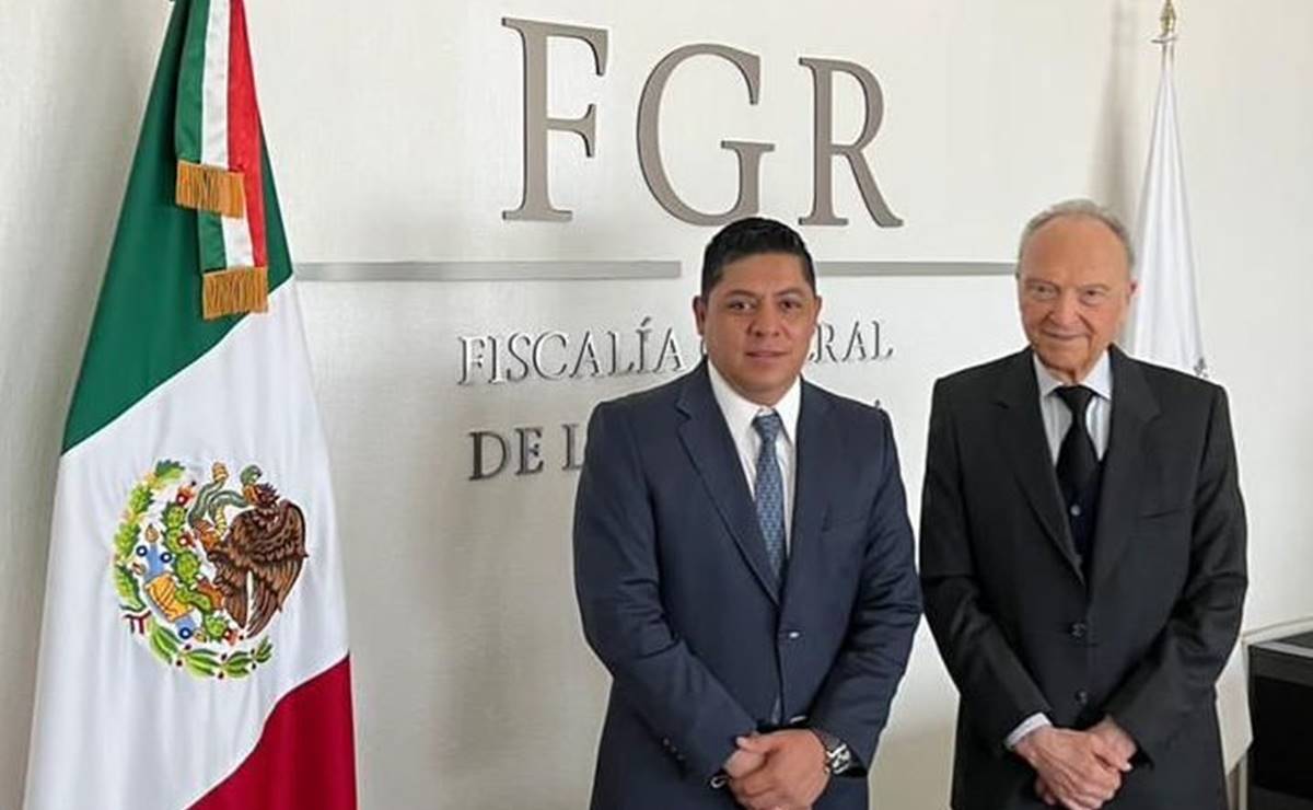 Gallardo y el fiscal Gertz Manero logran acuerdos en beneficio de la seguridad en SLP