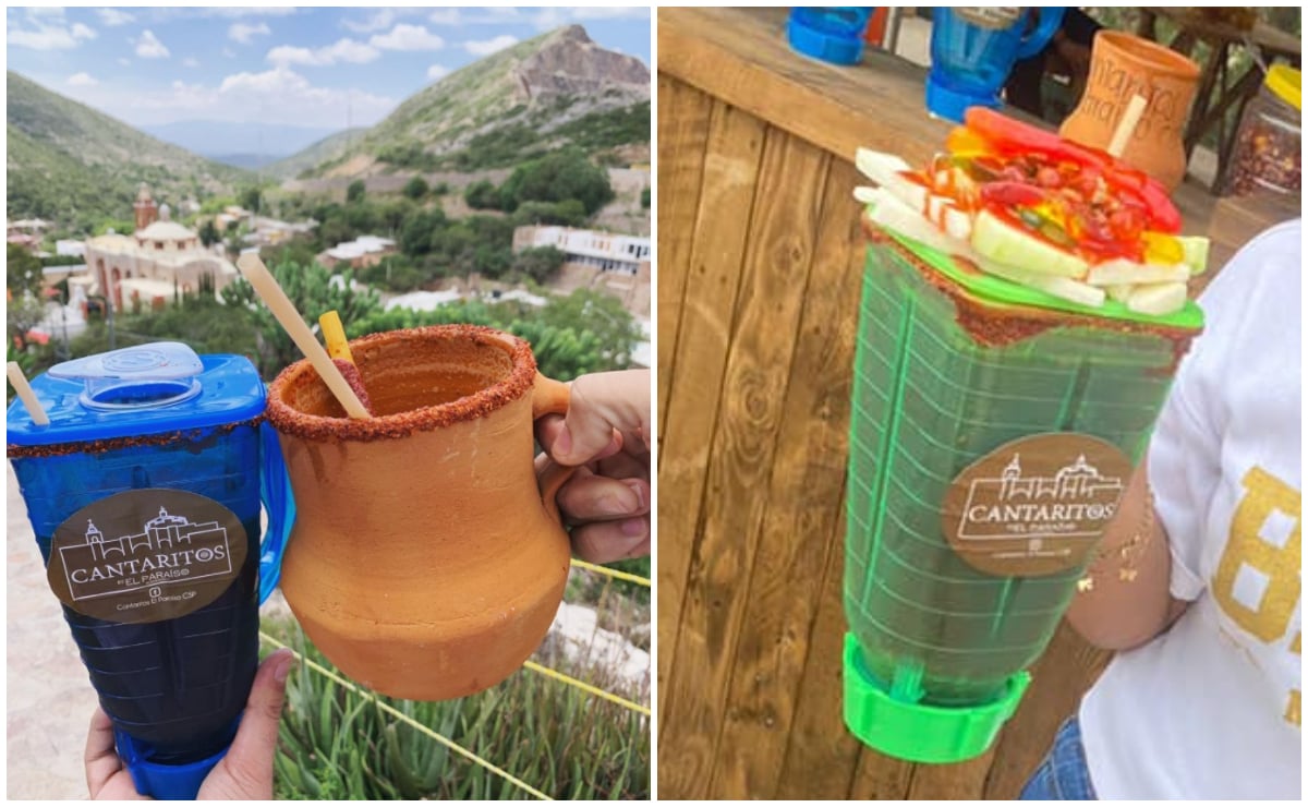 Potosinos hacen virales en TikTok las “licuachelas”, servidas en un vaso de licuadora