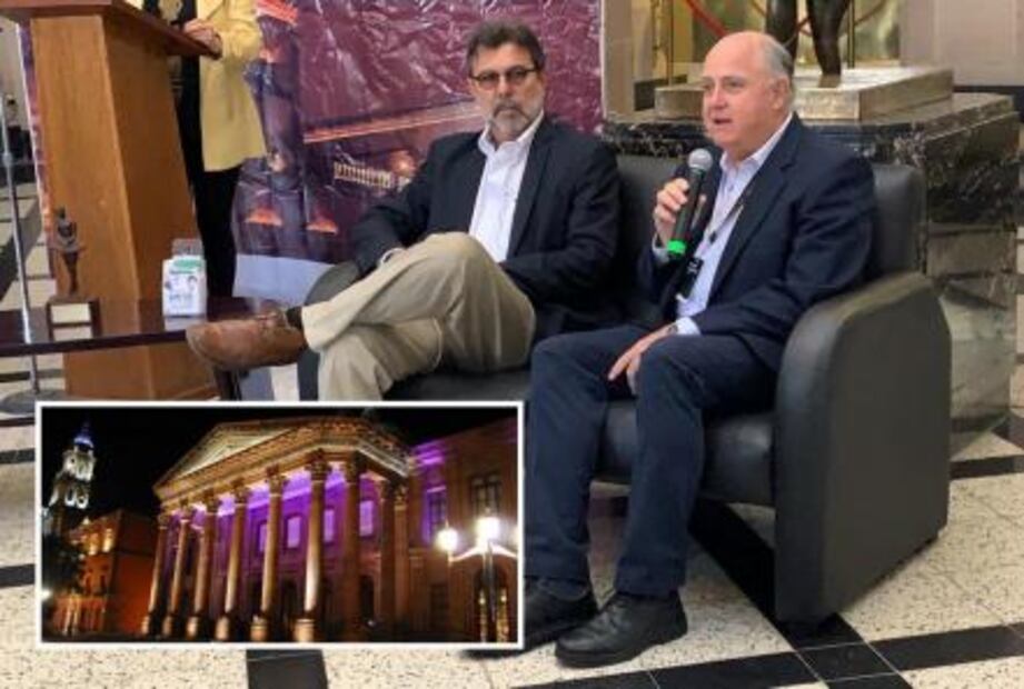 Presentan festejos por el 125 aniversario del Teatro de la Paz