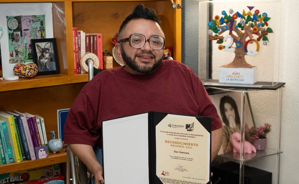 Guz Guevara, activista potosino, recibe reconocimiento nacional por la igualdad y no discriminación