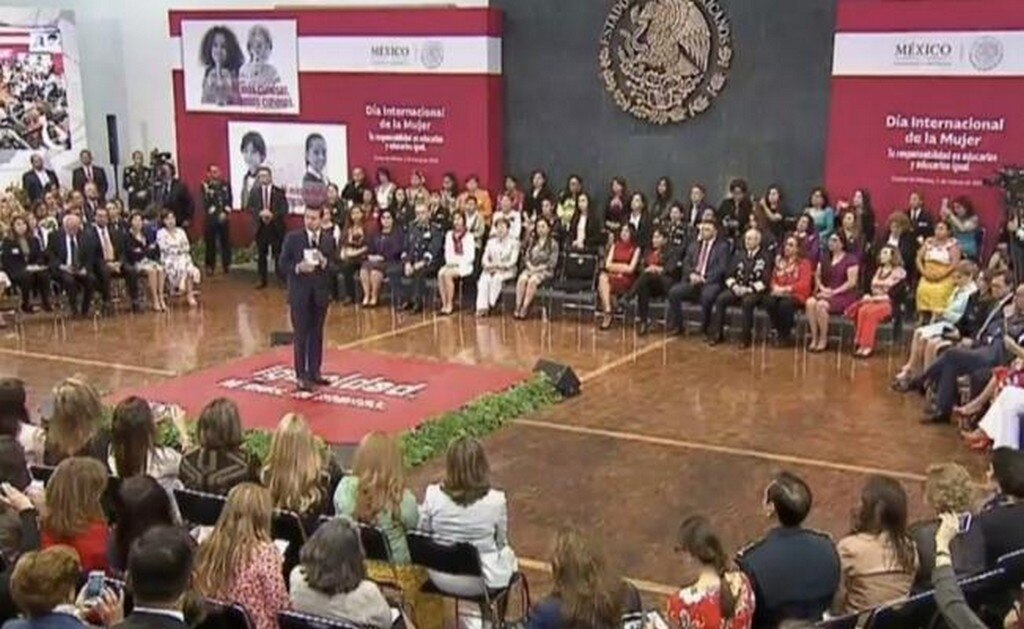 La realidad que hoy vive el país es distinta y mejor para las mujeres: Peña Nieto