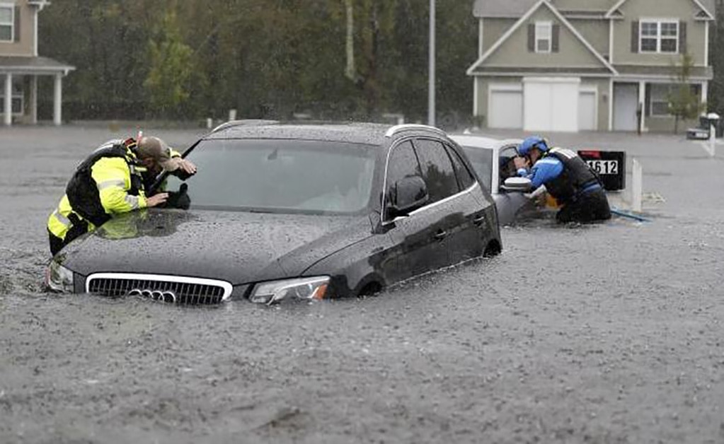 “Florence” causa inundaciones en Carolina del Norte; suman 14 muertos