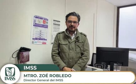 Sheinbaum descarta salida de Zoé Robledo del IMSS tras protestas de trabajadores; no está en duda su permanencia, dice