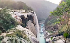 VIDEO: Cascada de Tamul recupera su caída natural
