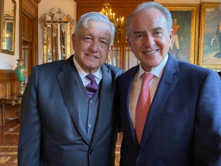 JMCL asiste a reunión de gobernadores con AMLO