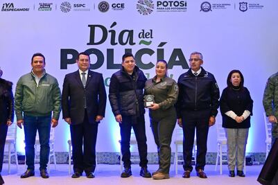 Ricardo Gallardo se compromete a robustecer el presupuesto para las y los policías de SLP