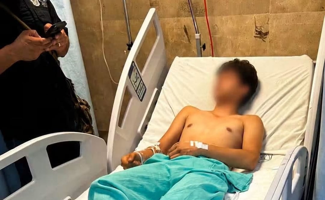 El estudiante originario de SLP tuvo que ser hospitalizado. Foto: Especial