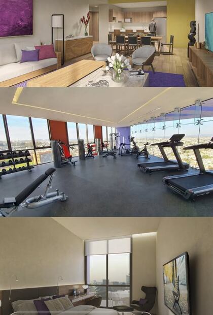 Departamento en Torre Tangente. Foto: Instagram, tangente52