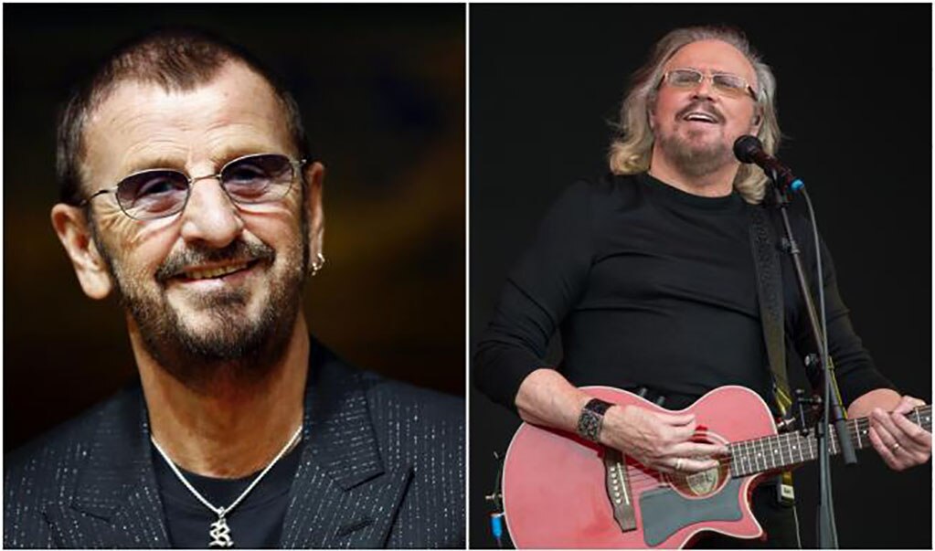 Ringo Starr y Barry Gibb, nombrados caballeros británicos