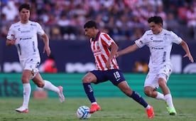 Golpe de las Chivas al Atlético de San Luis lo hace caer al lugar 16 de la tabla y sigue la mala racha