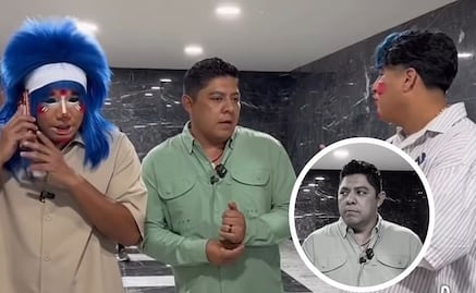 ¿Se enojó? Payasos Chilin y Pikin hacen broma al gobernador de SLP durante festejo del Día del Niño