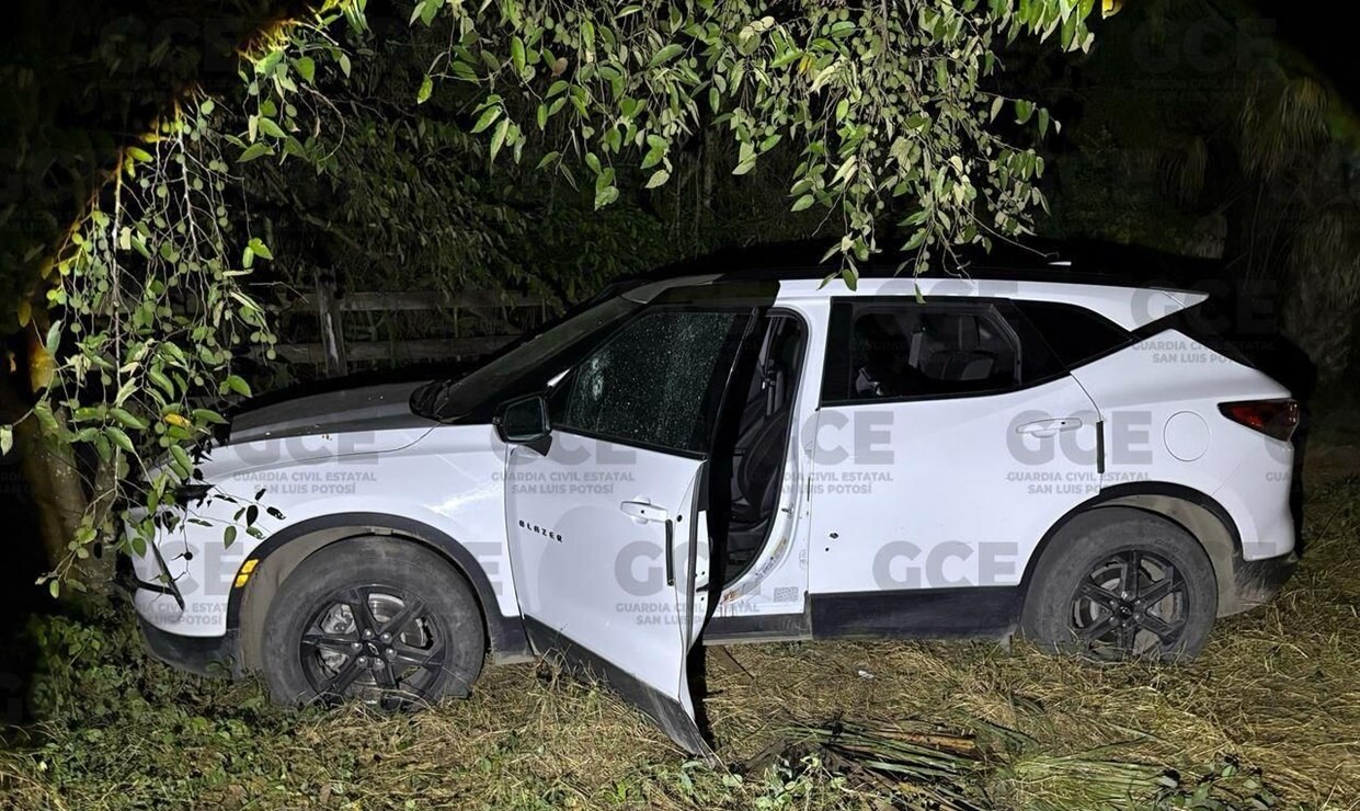 Enfrentamiento armado en Aquismón deja tres abatidos y cinco detenidos por la Guardia Civil Estatal. Foto: Especial