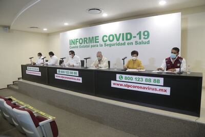 SLP suma 558 contagios y 18 defunciones por Covid-19 en 24 horas