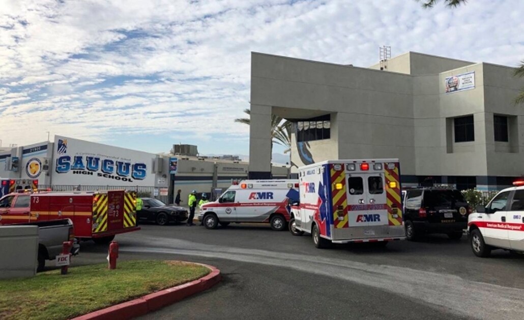 Arrestan a sospechoso de tiroteo en escuela de Santa Clarita, California