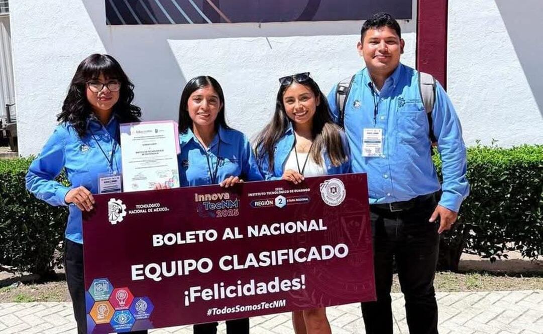 Los jóvenes ganadores son estudiantes del Tecnológico Nacional de México campus Matehuala. Foto: Especial
