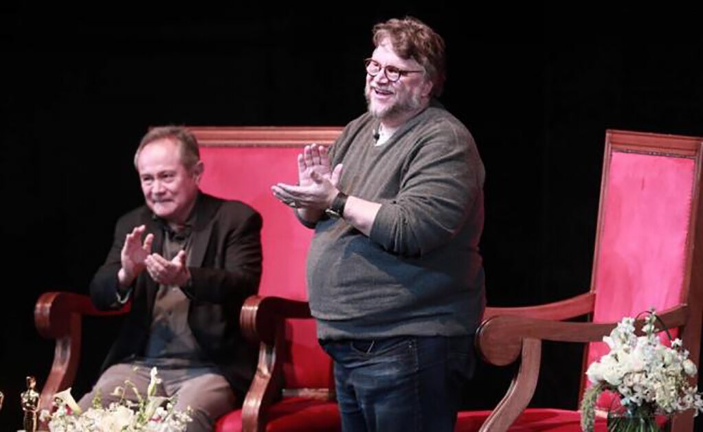 Guillermo del Toro, ovacionado en Guadalajara. Foto: Alejandra Leyva/EL UNIVERSAL