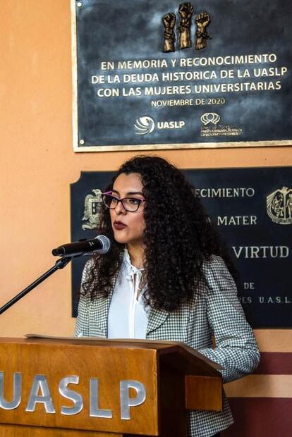 UASLP devela memorial por las mujeres universitarias