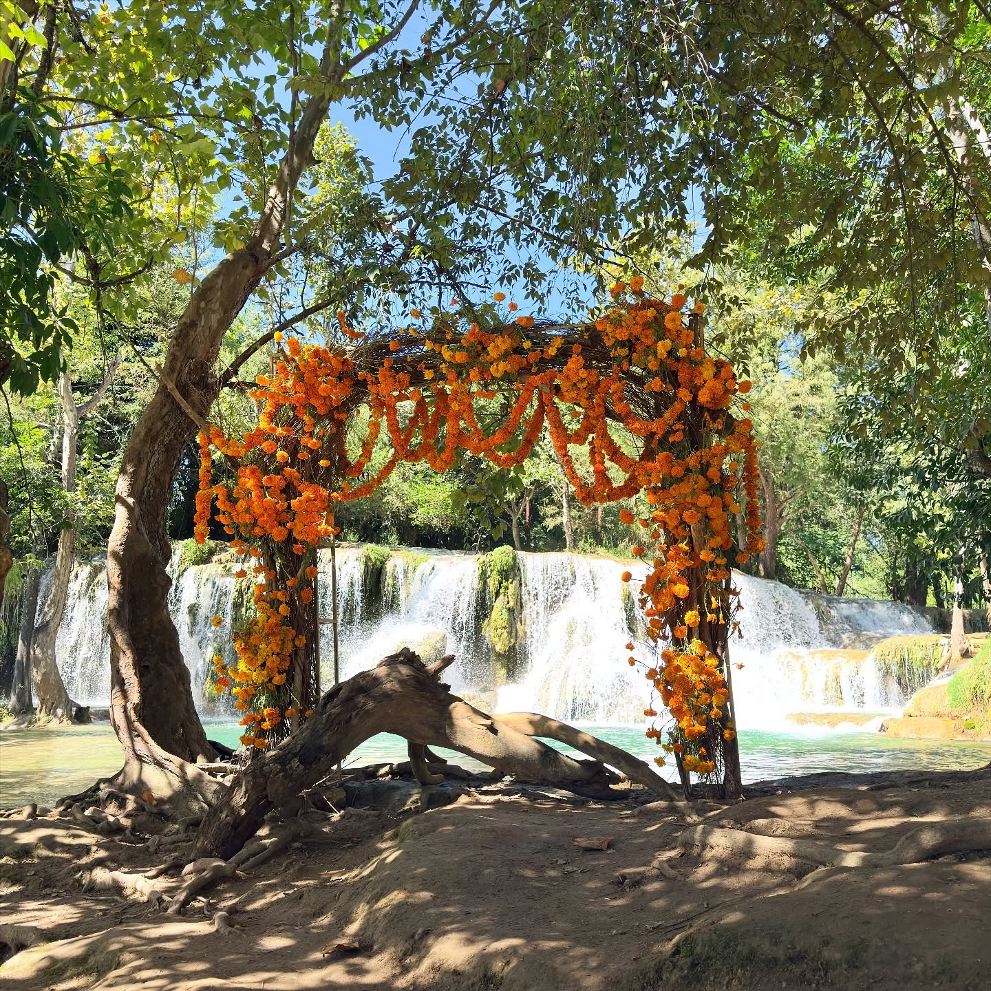 Cascada en la Hacienda Gómez. Foto: La Hacienda Gómez y sus 7 Cascadas