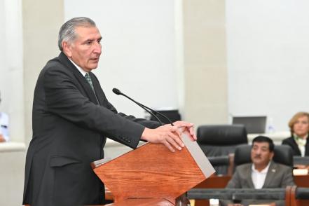 “Gallardo va a ser un gran gobernador”, afirma Adán Augusto; reconoce estrategia de seguridad en SLP