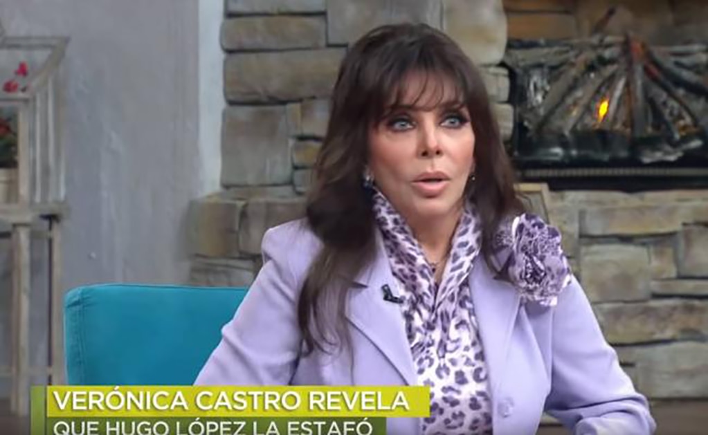Verónica Castro dice que Hugo López, mánager de Luismi, le robó