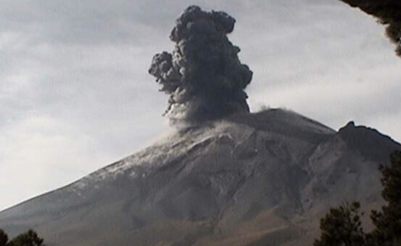 Volcán Popocatépetl. Foto: Especial
