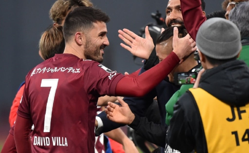 Se retira David Villa del futbol siendo campeón con el Vissel Kobe