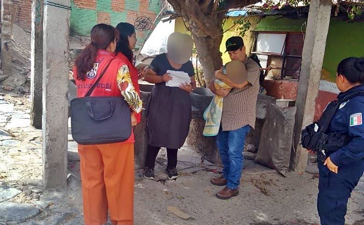 DIF Municipal de SLP rescata a recién nacida en condición de riesgo