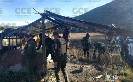 Desmantela Guardia Civil presuntos narcocampamentos en Guadalcázar y Villa de Arista 