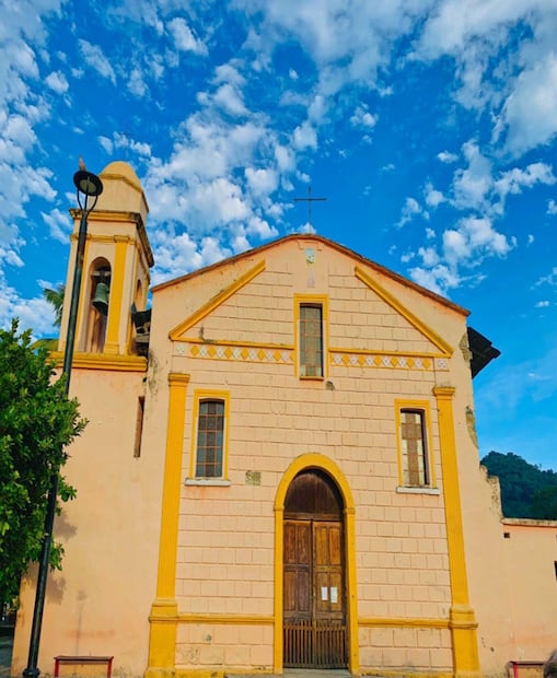 La Iglesia de San Juan Bautista en Coxcatlán es una de las construcciones más antiguas en SLP . Foto: Presidencia Muncicipal de Coxcatlán.