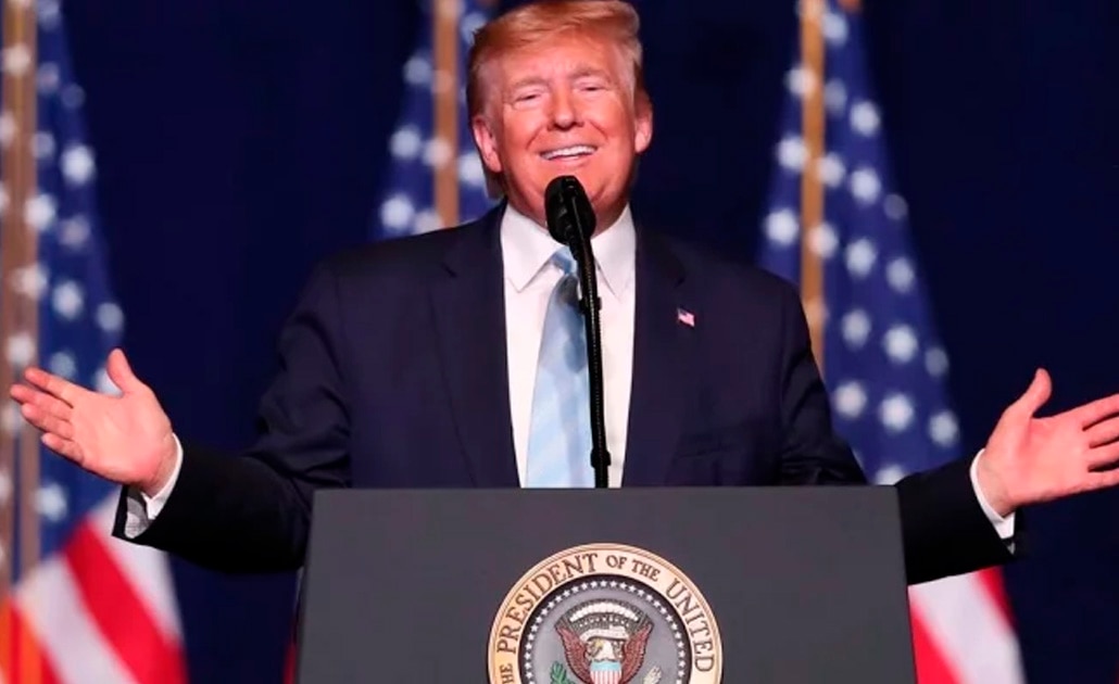 Irán "nunca tendrá el arma nuclear", afirma Trump