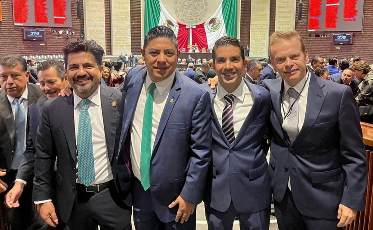 Ricardo Gallardo en San Lázaro. Foto: Especial