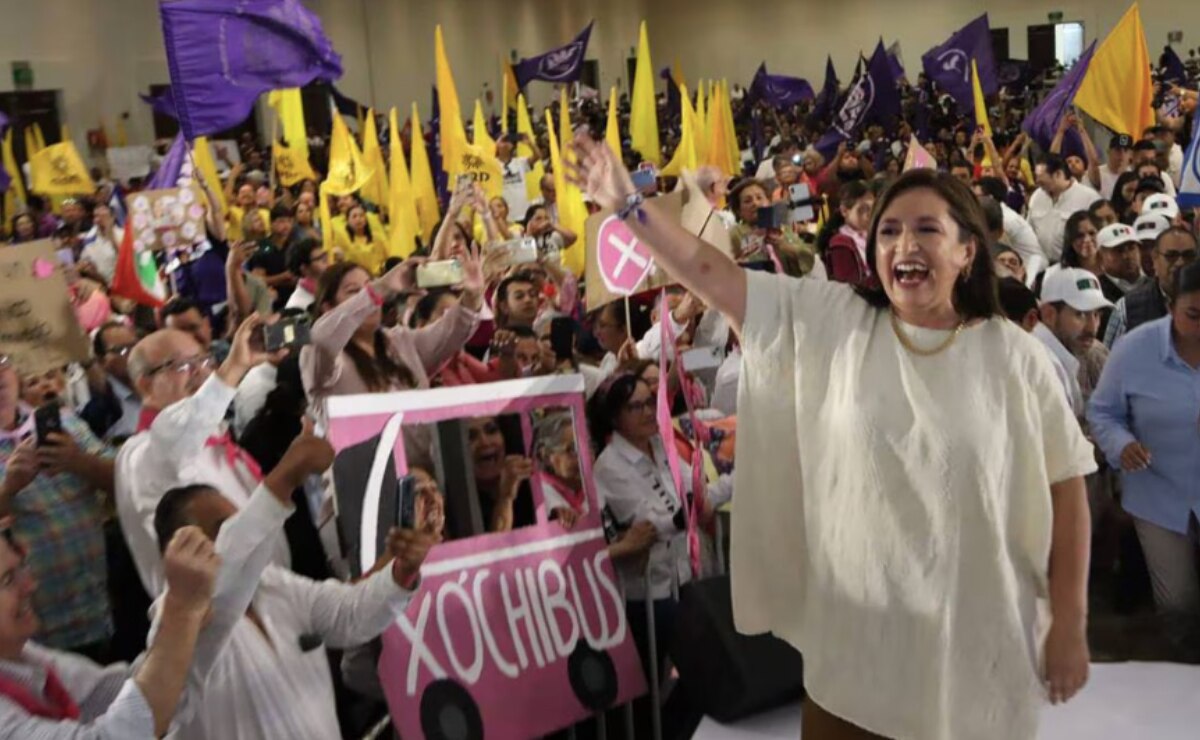 "La candidata de enfrente aún anda buscando los dientes" tras el segundo debate: Xóchitl Gálvez