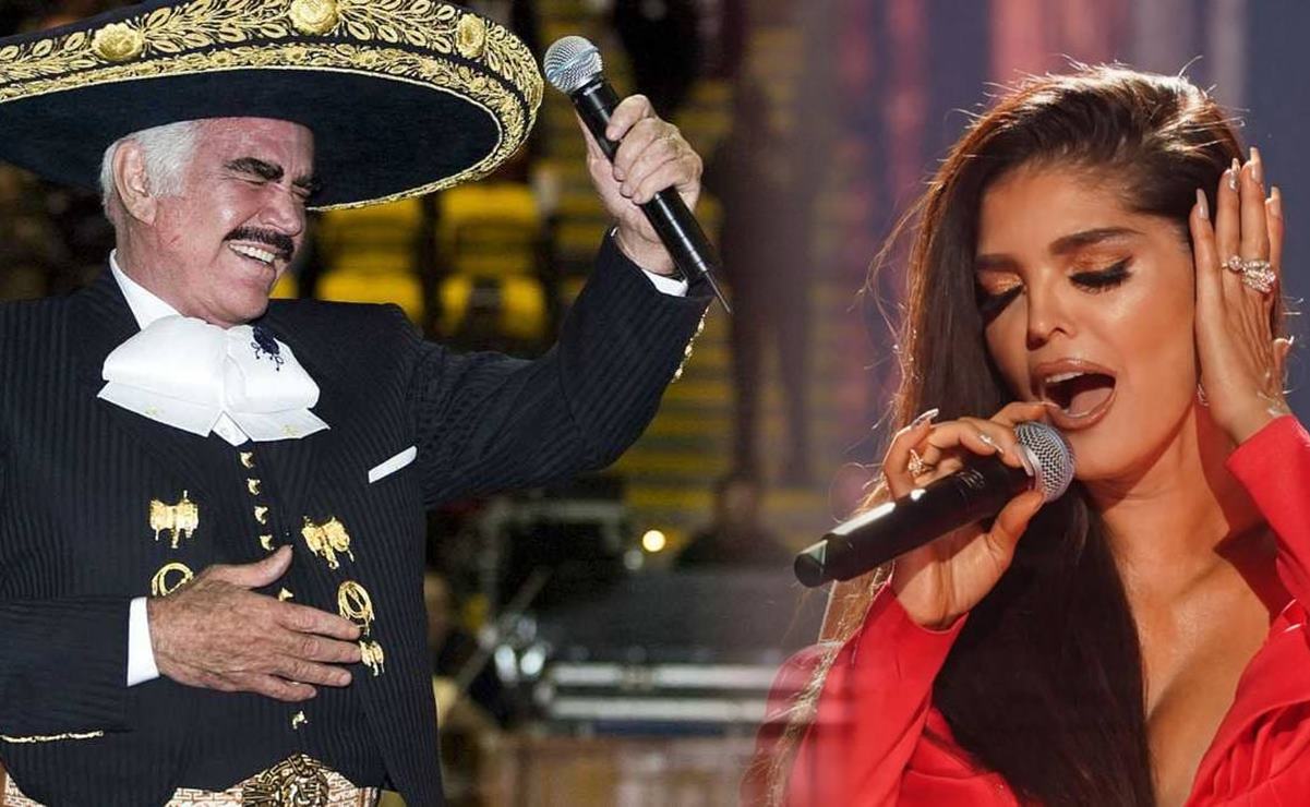 Ana Bárbara y la inédita canción que grabó con Vicente Fernández
