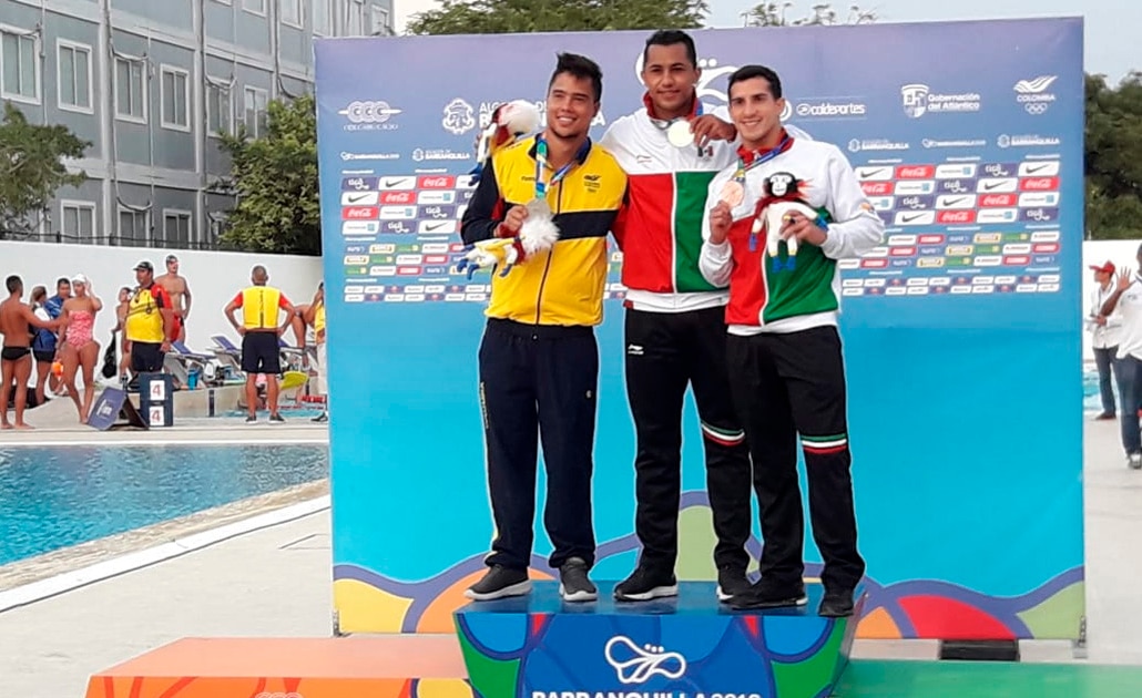 Jahir Ocampo gana oro y Rommel Pacheco bronce en trampolín de un metro