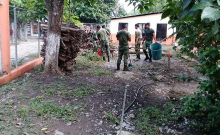 Fuertes lluvias afectan al municipio de Axtla de Terrazas
