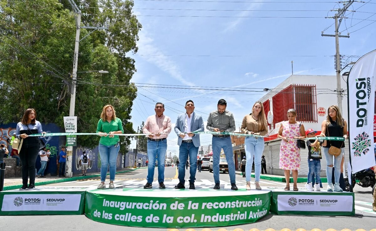 Estas obras beneficiarán a 150 mil personas, quienes se mostraron agradecidos con la administración de Gallardo. Foto: Especial