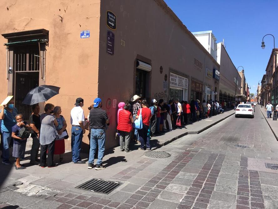 Gente hace filas en Banco del Bienestar por costumbre, no porque haya necesidad: Gabino Morales