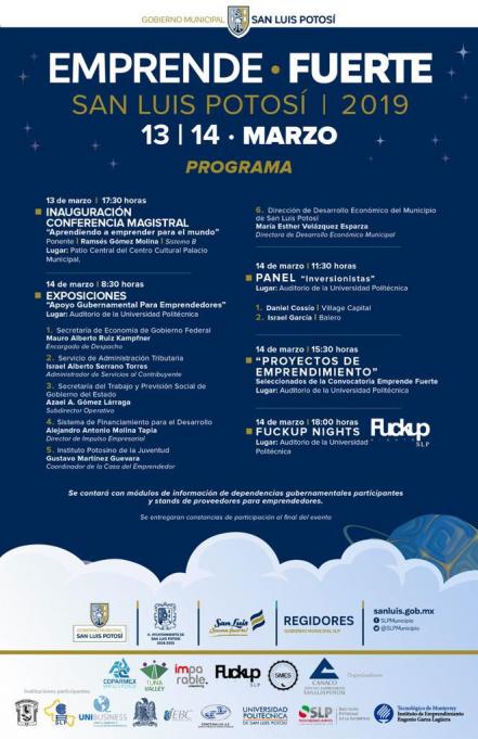 Por iniciar programa “Emprende Fuerte”