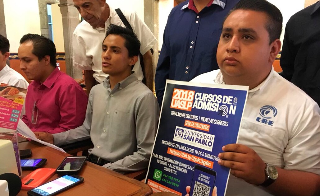 Ofrecen estudiantes cursos alternos para ingreso a la UASLP